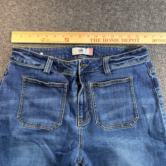Cabi Women’s Patch Pocket Trouser Denim Jeans 4151R Size 12 - Picture 4 of 16
